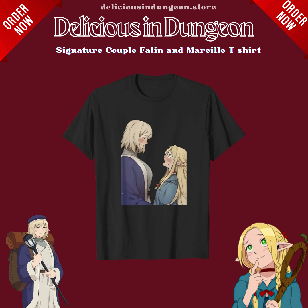 Couple Falin and Marcille PTTT2802 Delicious in Dungeon T-Shirts
